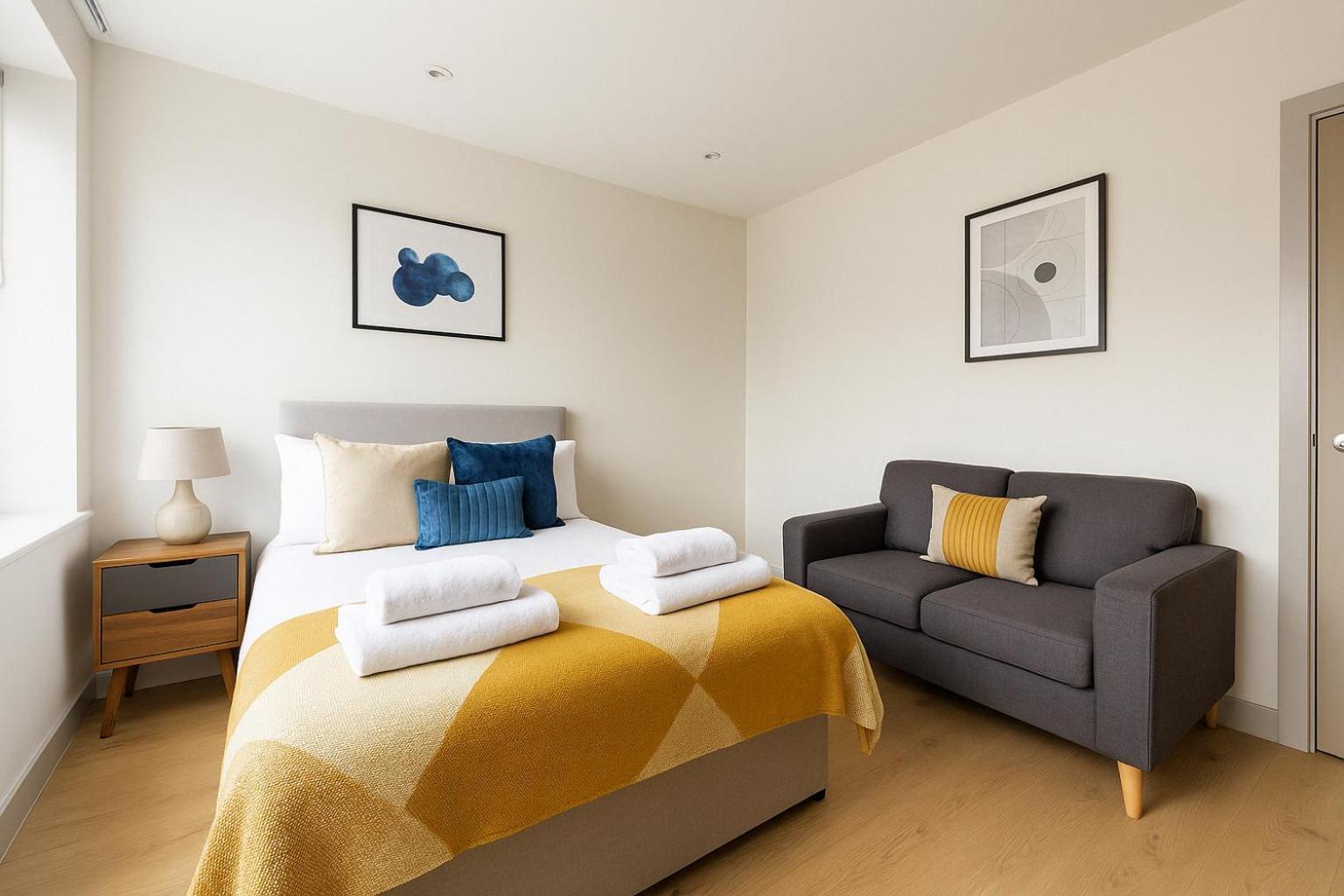 Bright Studio Flat - Walk To River Thames & Kingston Town Surbiton Exterior photo